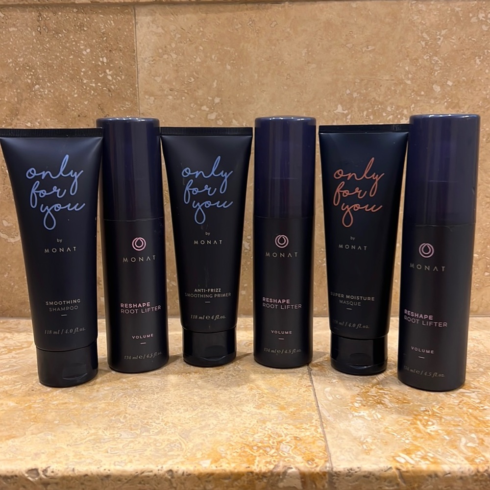 Monat Reshape Root Lifter, Anti Frizz Primer, Masque